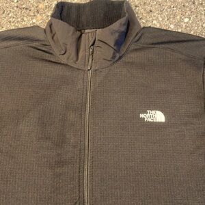 New North Face fleece lined jacket, men’s medium